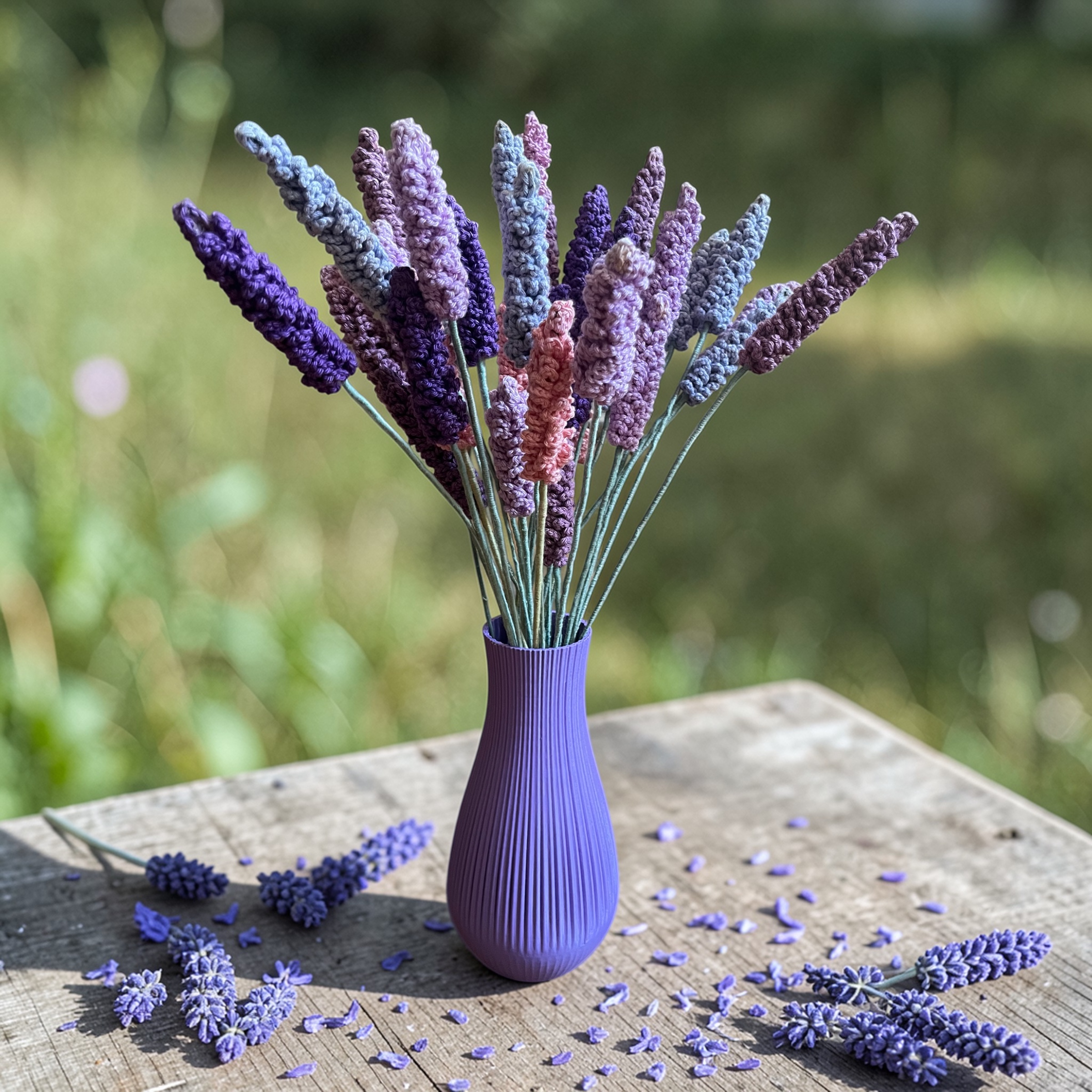 Leijns - Haakpatroon lavendel