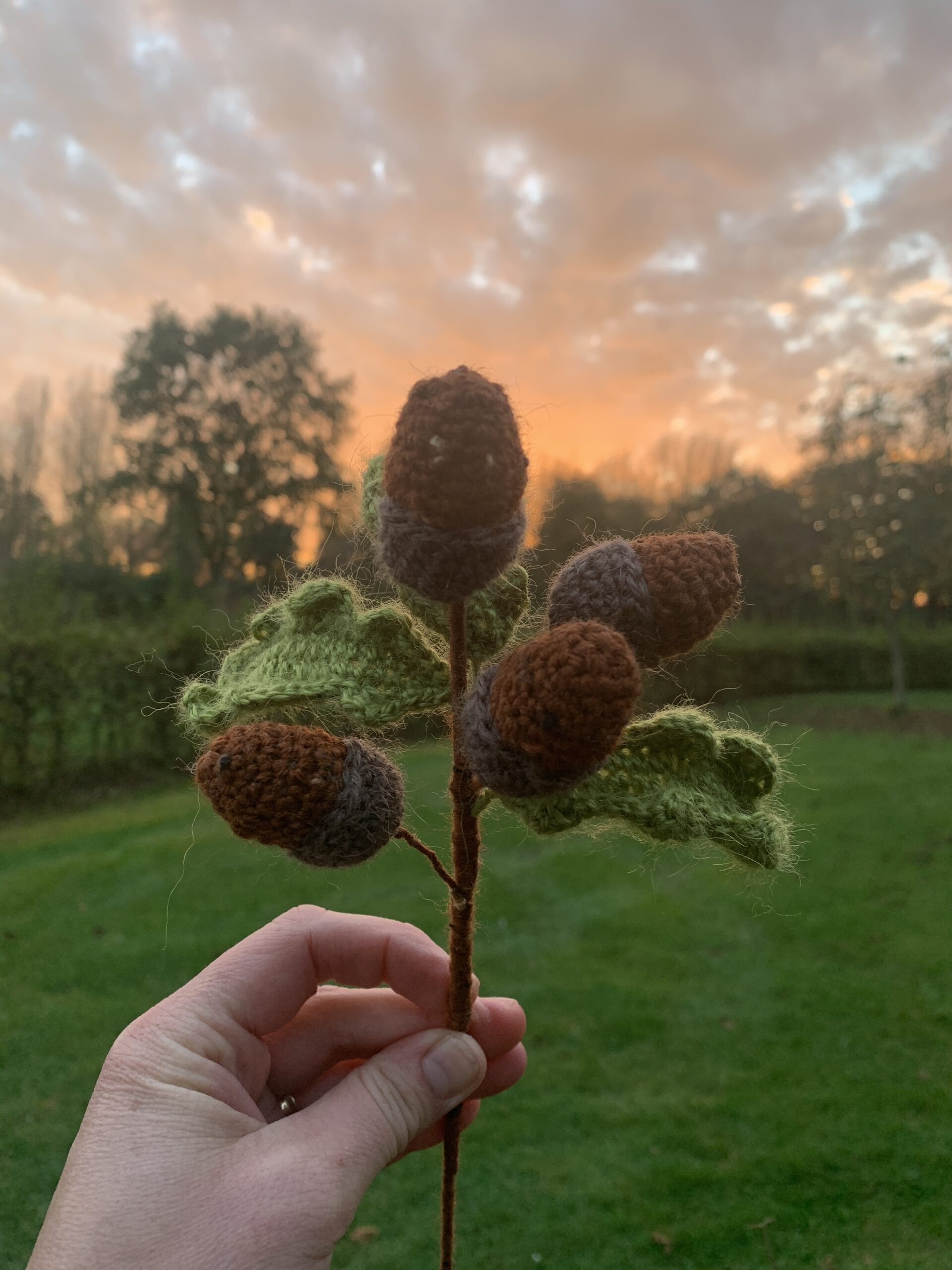 Leijns - Haakpatroon eikenblad